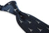 navy tie with French Eiffel Tower design